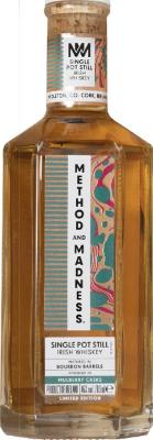 Method and Madness Single Pot Still Irish Whisky Finish in Mulberry Wood 46% 700ml