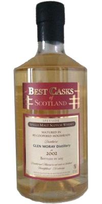 Glen Moray 2002 JB Best Casks of Scotland Recoopered Hogsheads 43% 700ml