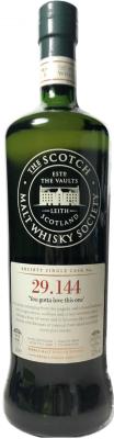 Laphroaig 1990 SMWS 29.144 You gotta love this one Refill Ex-Bourbon Hogshead 51.2% 750ml