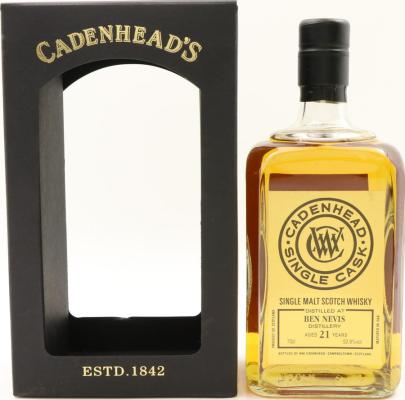 Ben Nevis 1996 CA Single Cask Bourbon Hogshead 52.9% 700ml