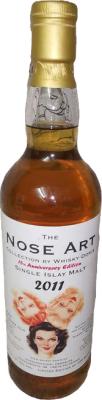Single Islay Malt 2011 WD The Nose Art 15th Anniversary Edition 5yo Sherry Hogshead #183 51.5% 700ml