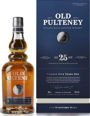 Old Pulteney 25yo American Oak + Oloroso Sherry 46% 700ml