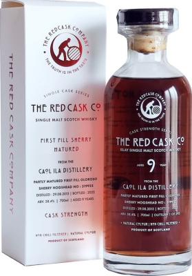 Caol Ila 2013 GWhL The Red Cask Co 1st Fill Oloroso Sherry Finish 58.4% 700ml