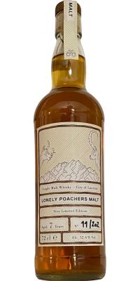 Lonely Poachers Malt 7yo City of Lucerne Eichenfass Luzerner Bier AG 52.4% 720ml