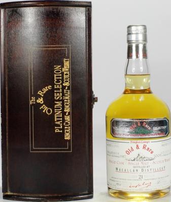 Macallan 1987 DL Old & Rare The Platinum Selection worlddutyfree Exclusive 55.8% 700ml