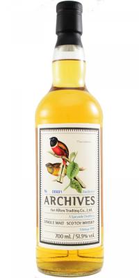 Speyside 1992 Arc Birds from the Orient Barrel #1408809 ARen Trading Co. Ltd 51.9% 700ml