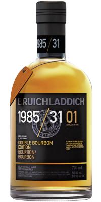 Bruichladdich 1985 31 01 Double Bourbon DFS Singapore 50.9% 700ml