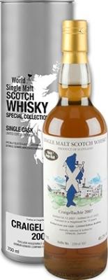 Craigellachie 2007 WoSM Hogshead 46% 700ml