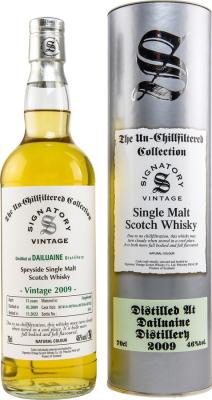 Dailuaine 2009 SV The Un-Chillfiltered Collection Hogshead 46% 700ml