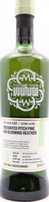 Highland Park 2008 SMWS 4.322 Enchanted pitch pine and blooming heather 1st Fill Bourbon Barrel 61.3% 700ml
