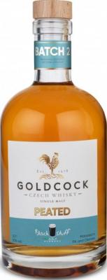 Gold Cock Peated Oloroso & PX Black Stuff Irish Pub 50% 700ml