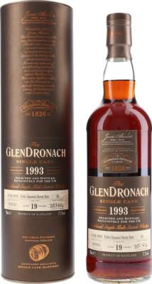 Glendronach 1993 Single Cask Pedro Ximenez Sherry Butt #26 UK Exclusive 57.1% 700ml