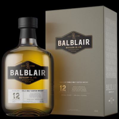 Balblair 12yo American Oak Ex-Bourbon Casks 46% 750ml