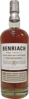 BenRiach 30yo The Thirty Bourbon Sherry Port Virgin Oak 46% 700ml