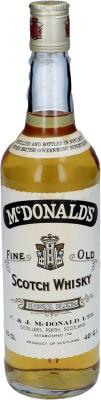 McDonald's Fine Old Scotch Whisky Special Blend 40% 700ml