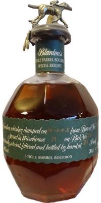 Blanton's Single Barrel Special Reserve #139 40% 700ml