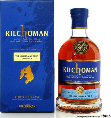 Kilchoman 2008 52.6% 700ml