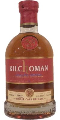 Kilchoman 2008 Single Cask for ImpEx Beverages Inc Sherry Finish 494/2008 59.6% 750ml