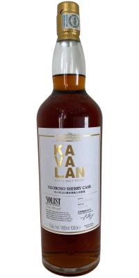 Kavalan Solist Oloroso Sherry Cask Oloroso Sherry Travel Retail Taiwan 58.6% 1000ml