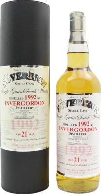 Invergordon 1992 HL The Sovereign 60.4% 700ml