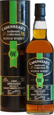 Glenlivet 1988 Minmore CA Authentic Collection Bourbon Hogshead 60.5% 700ml