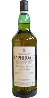 Laphroaig Triple Wood Bourbon Quarter Oloroso Sherry 48% 1000ml