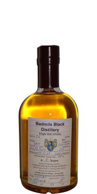 Badmils Black 2019 Cuba-Rum 3rd fill Cuba-Rum Mils oak 43% 500ml