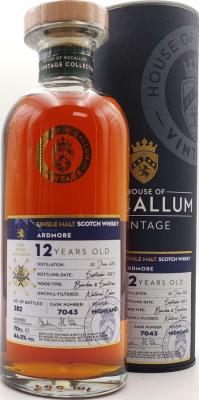 Ardmore 2011 HoMc The Vintage Collection Bourbon & Sauternes 46.5% 700ml