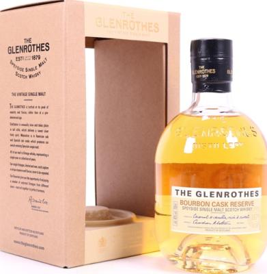 Glenrothes Bourbon Cask Reserve American Oak ex-Bourbon Casks 40% 700ml