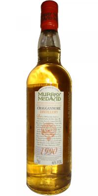 Cragganmore 1990 MM Bourbon Barrel 46% 700ml