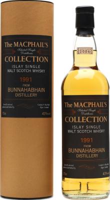 Bunnahabhain 1991 GM The MacPhail's Collection 43% 700ml