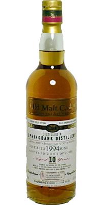 Springbank 1994 DL Old Malt Cask Refill Butt #1492 50% 700ml