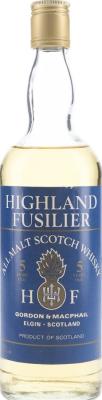 Highland Fusilier 5yo GM All Malt Scotch Whisky 40% 750ml