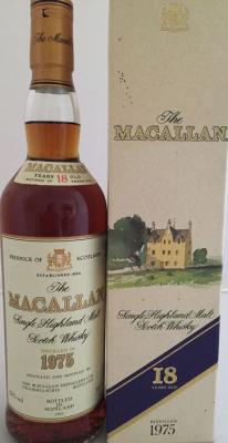 Macallan 1975 Sherry Wood 43% 750ml