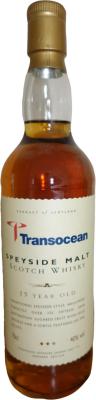 Speyside Malt 15yo UD Transocean Drilling North Sea Ltd Aberdeen UK 40% 700ml