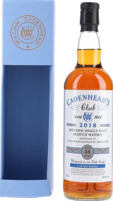 Glen Grant 1993 CA Cadenhead's Club 50.8% 700ml