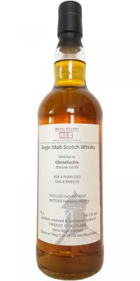 Glenallachie 2014 HEB 1st Fill Oloroso Sherry Cask #9900155 65.2% 700ml