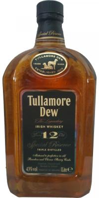 Tullamore Dew 12yo Special Reserve Bourbon & Sherry Casks 43% 1000ml