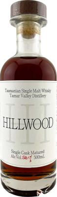 Hillwood Single Cask Matured Sherry #40 58.1% 500ml