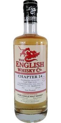 The English Whisky 2008 Chapter 14 Non Peated ASB 558, 559, 560, 561 46% 700ml