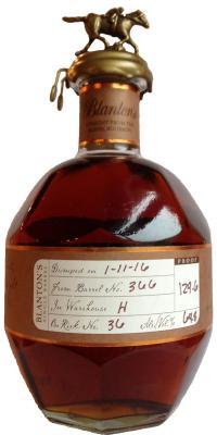 Blanton's Straight from the Barrel #366 64.8% 700ml