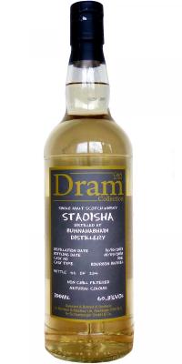 Staoisha 2013 C&S Dram Collection Bourbon Barrel #166 60.3% 700ml