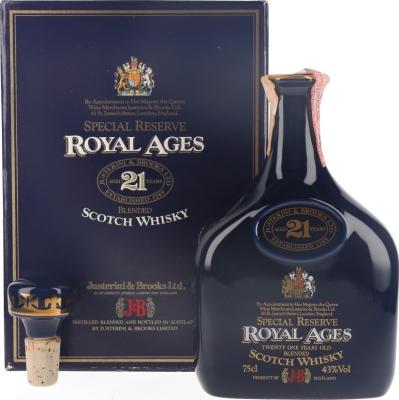 Royal Ages 21yo Special Reserve 43% 750ml
