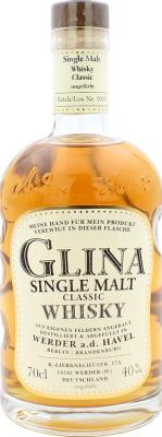 Glina Whisky Rye Classic 40% 700ml
