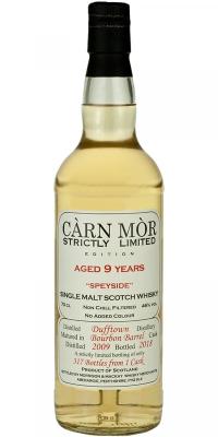 Dufftown 2009 MMcK Carn Mor Strictly Limited Edition Bourbon Barrel 46% 700ml