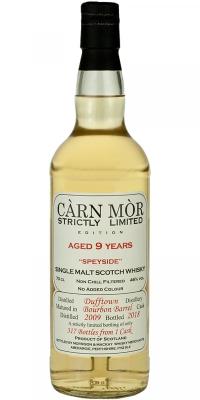 Dufftown 2009 MMcK Carn Mor Strictly Limited Edition Bourbon Barrel 46% 700ml