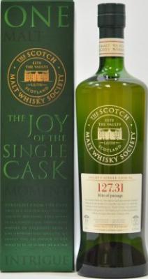 Port Charlotte 2002 SMWS 127.31 Rite of passage Refill Ex-Bourbon Barrel 64.2% 700ml