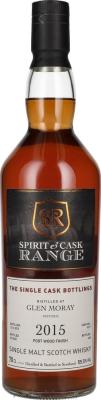 Glen Moray 2015 Wx Spirit & Cask Range Port Wood Finish 55.5% 700ml