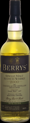 Craigellachie 2000 BR Berrys #147 46% 700ml