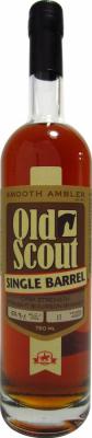 Smooth Ambler 11yo Old Scout Bourbon Single Barrel New Charred American Oak #5959 58% 750ml